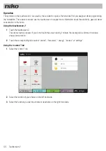 Preview for 44 page of Niko Touchscreen 2 Manual