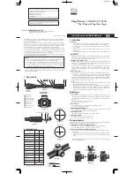 Preview for 1 page of Nikon 1.65-5x36 Instruction Manual