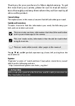 Preview for 2 page of Nikon 1 J3 Reference Manual