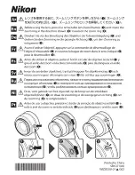 Предварительный просмотр 6 страницы Nikon 1 Nikkor VR 30-110mm f/3.8-5.6 User Manual