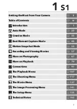 Предварительный просмотр 3 страницы Nikon 1 S1 Reference Manual