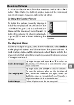 Preview for 211 page of Nikon 1 v2 User Manual