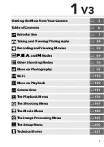 Preview for 3 page of Nikon 1 v3 Reference Manual