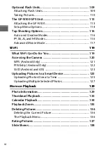 Preview for 8 page of Nikon 1 v3 Reference Manual