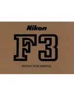 Предварительный просмотр 1 страницы Nikon 1691 - F 3HP SLR Camera Instruction Manual