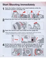 Preview for 12 page of Nikon 1723 - N 75QD SLR Camera Instruction Manual