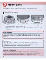 Preview for 18 page of Nikon 1723 - N 75QD SLR Camera Instruction Manual