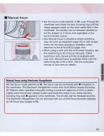 Preview for 45 page of Nikon 1723 - N 75QD SLR Camera Instruction Manual