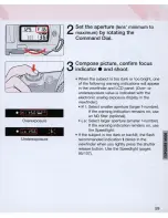 Preview for 59 page of Nikon 1723 - N 75QD SLR Camera Instruction Manual