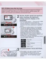 Preview for 61 page of Nikon 1723 - N 75QD SLR Camera Instruction Manual