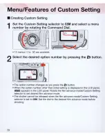 Preview for 72 page of Nikon 1723 - N 75QD SLR Camera Instruction Manual