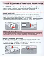 Preview for 82 page of Nikon 1723 - N 75QD SLR Camera Instruction Manual