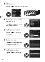 Preview for 46 page of Nikon 18-55MM - D300S DSLR Digital Camera User Manual