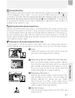 Предварительный просмотр 31 страницы Nikon 2100 - Coolpix Digital Camera Manual