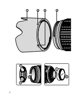 Предварительный просмотр 2 страницы Nikon 2161 - Zoom-Nikkor Telephoto Zoom Lens Instruction Manual