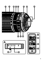 Предварительный просмотр 3 страницы Nikon 2161 - Zoom-Nikkor Telephoto Zoom Lens Instruction Manual