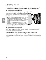 Предварительный просмотр 30 страницы Nikon 2161 - Zoom-Nikkor Telephoto Zoom Lens Instruction Manual