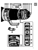 Предварительный просмотр 5 страницы Nikon 2171 - Zoom-Nikkor Telephoto Lens User Manual