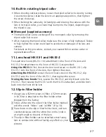 Предварительный просмотр 27 страницы Nikon 2171 - Zoom-Nikkor Telephoto Lens User Manual