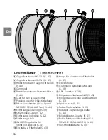 Предварительный просмотр 34 страницы Nikon 2171 - Zoom-Nikkor Telephoto Lens User Manual