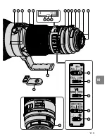 Предварительный просмотр 115 страницы Nikon 2171 - Zoom-Nikkor Telephoto Lens User Manual