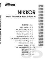Preview for 1 page of Nikon 2190 User Manual