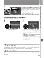 Предварительный просмотр 99 страницы Nikon 2500 - Coolpix Digital Camera Instruction Manual