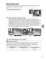 Предварительный просмотр 89 страницы Nikon 25462 Reference Manual