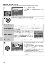 Предварительный просмотр 72 страницы Nikon 25539 - Coolpix P3 Digital Camera User Manual