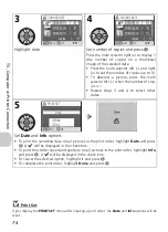 Предварительный просмотр 76 страницы Nikon 25539 - Coolpix P3 Digital Camera User Manual