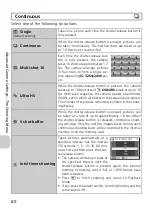 Предварительный просмотр 82 страницы Nikon 25539 - Coolpix P3 Digital Camera User Manual