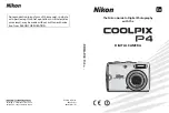 Предварительный просмотр 1 страницы Nikon 25540 - Coolpix P4 Digital Camera Owner'S Manual