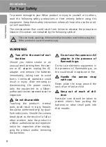 Предварительный просмотр 4 страницы Nikon 25551 - Coolpix L6 Digital Camera Owner'S Manual