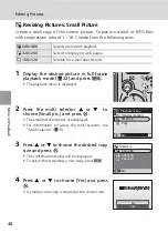 Предварительный просмотр 58 страницы Nikon 25551 - Coolpix L6 Digital Camera Owner'S Manual