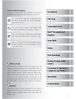 Preview for 3 page of Nikon 25555 - Coolpix S10 Digital Camera User Manual