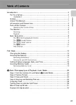 Preview for 9 page of Nikon 25558 - Coolpix S50 7.2MP Digital Camera User Manual