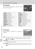 Preview for 130 page of Nikon 25558 - Coolpix S50 7.2MP Digital Camera User Manual