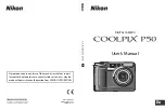 Nikon 25583 - Coolpix P50 Digital Camera User Manual предпросмотр