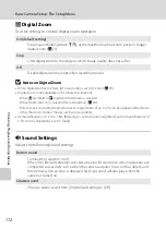 Preview for 124 page of Nikon 25583 - Coolpix P50 Digital Camera User Manual