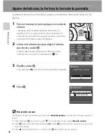 Preview for 32 page of Nikon 26114 - Coolpix P80 10.1MP Digital Camera (Spanish) Manual Del Usuario
