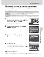 Preview for 73 page of Nikon 26114 - Coolpix P80 10.1MP Digital Camera (Spanish) Manual Del Usuario