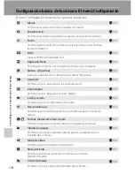 Preview for 128 page of Nikon 26114 - Coolpix P80 10.1MP Digital Camera (Spanish) Manual Del Usuario