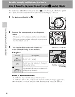 Предварительный просмотр 36 страницы Nikon 26171 - Coolpix P90 Digital Camera User Manual