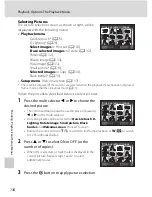 Предварительный просмотр 142 страницы Nikon 26171 - Coolpix P90 Digital Camera User Manual