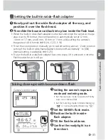 Preview for 81 page of Nikon 4807 - SB 900 Speedlight User Manual