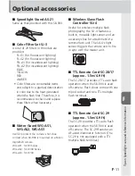 Preview for 127 page of Nikon 4807 - SB 900 Speedlight User Manual