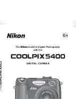 Preview for 1 page of Nikon 5400 - Coolpix 5.1 MP Digital Camera Manual