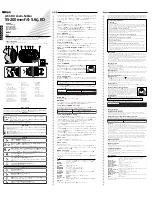 Предварительный просмотр 1 страницы Nikon 55-200mmf/4-5.6 ED Instruction Manual