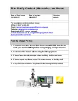 Nikon A1+ User Manual preview
