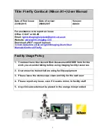 Preview for 1 page of Nikon A1+ User Manual